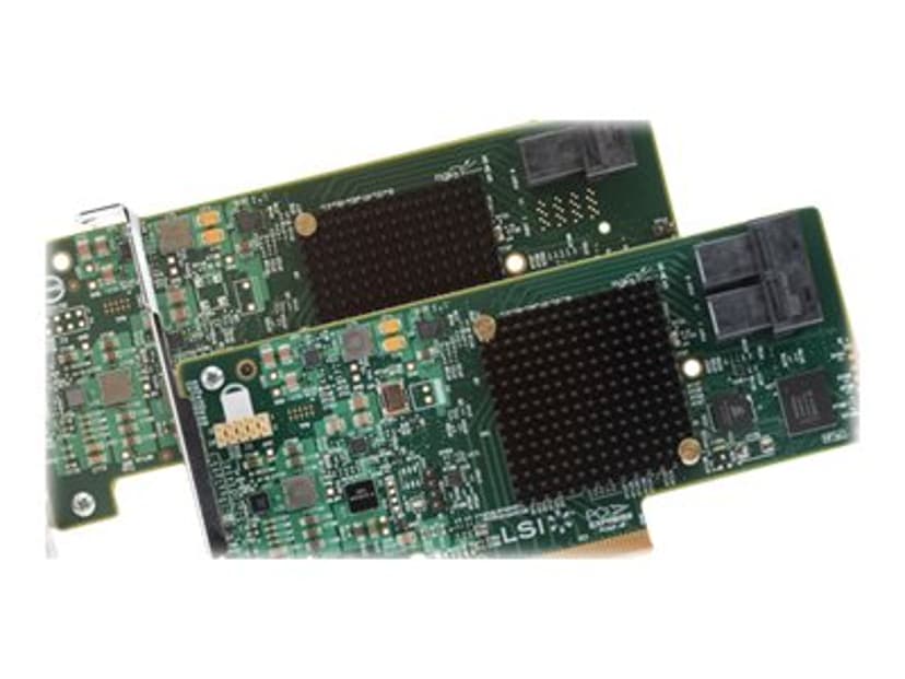 LSI Broadcom MegaRAID SAS 9341-8i RAID-kontrollerkort PCI Express x8 3.0 12 Gbit/s