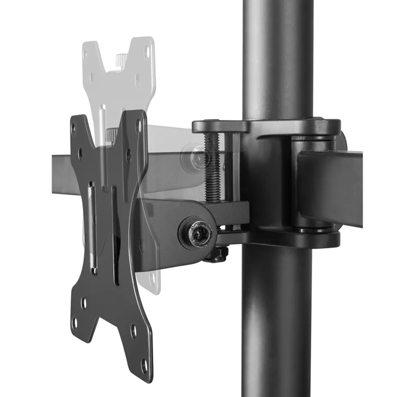 Neomounts FPMA-D550D3BLACK - Monitorarm voor 3 flatscreens tot 27" - Zwart