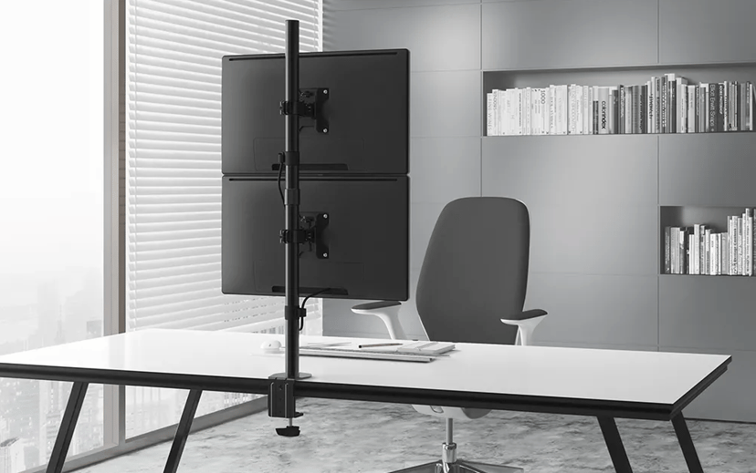 Neomounts FPMA-D550DVBLACK - Monitorarm voor 2 flatscreens tot 32" - Zwart
