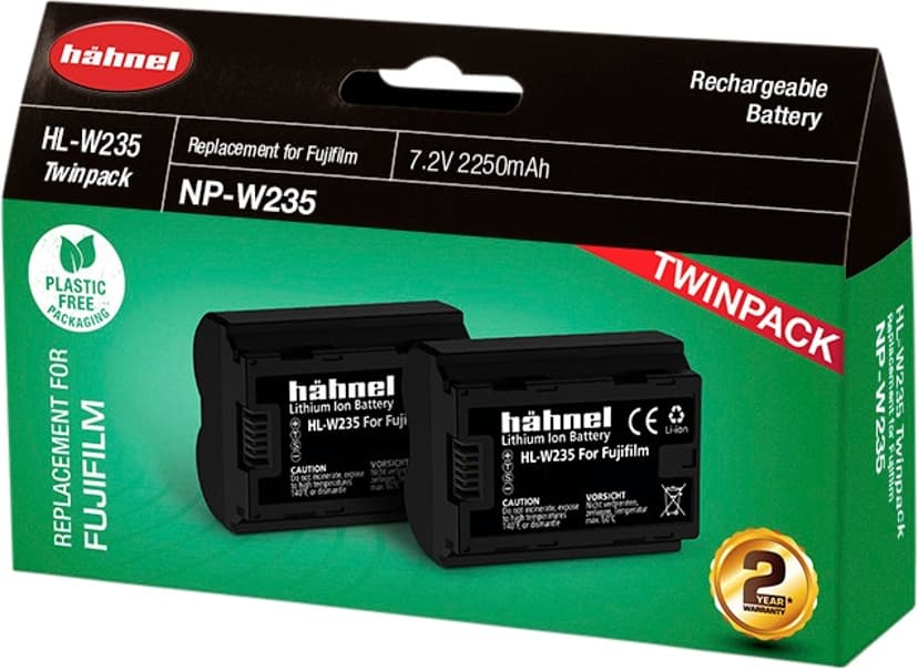Hähnel Fuji HL-W235 Twin Pack Batteri