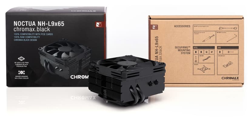 Noctua NH-L9X65 Chromax Kylfläns/Radiatior Svart