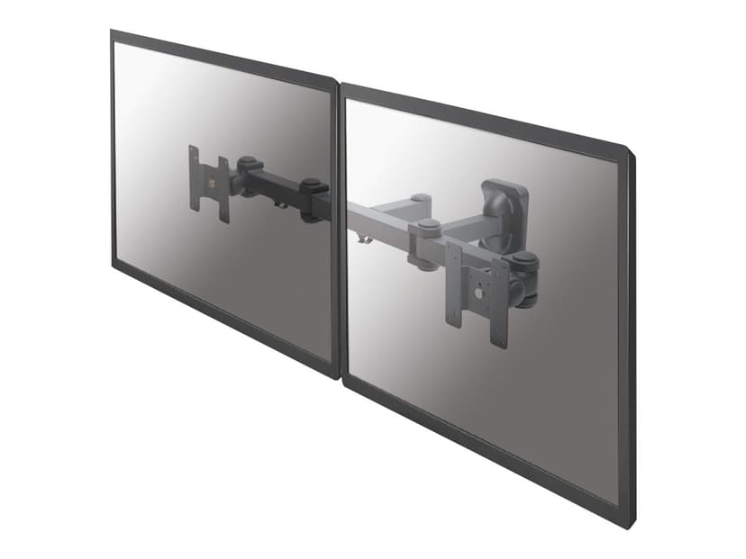 Neomounts FPMA-W960D - Monitorarm Wandsteun voor twee flat screens tot 27" - Zwart