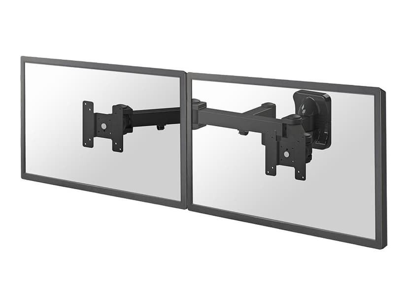 Neomounts FPMA-W960D - Monitorarm Wandsteun voor twee flat screens tot 27" - Zwart