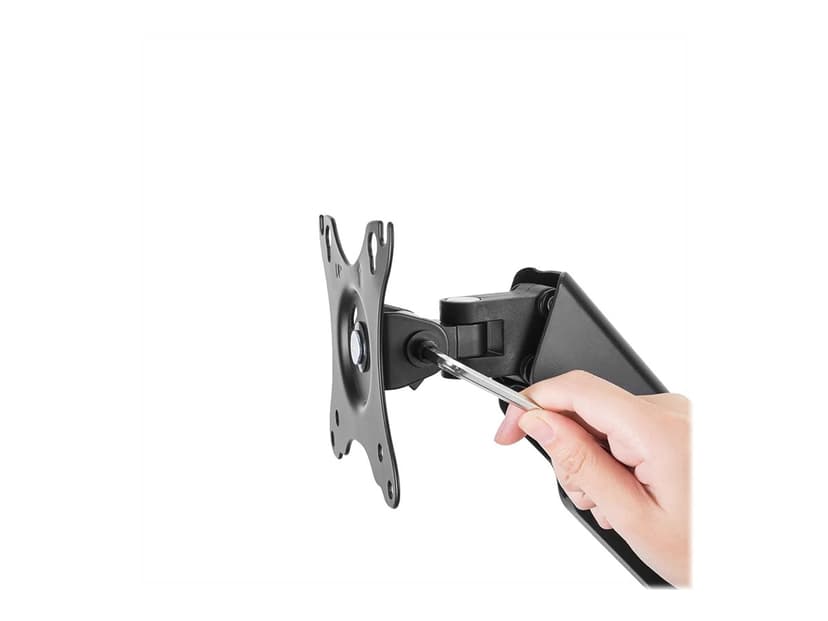 Neomounts WL70-450BL11 - Monitorarm Wandsteun voor 17-32"scherm - Zwart
