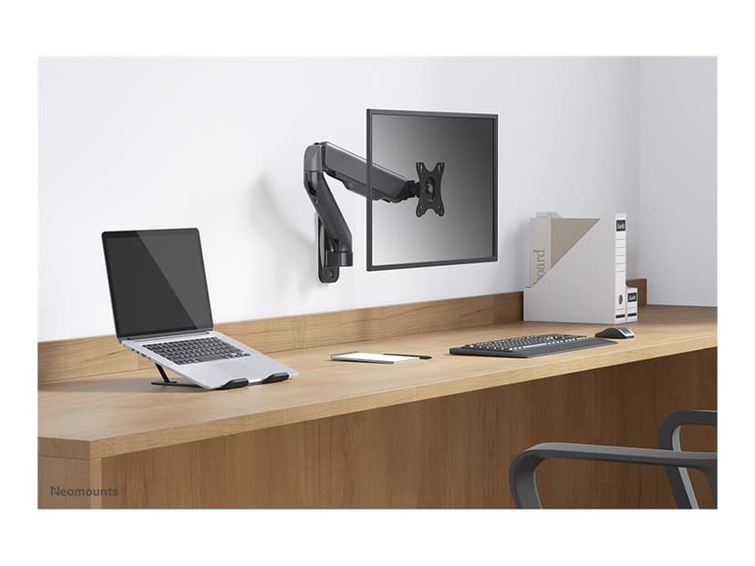 Neomounts WL70-450BL11 - Monitorarm Wandsteun voor 17-32"scherm - Zwart