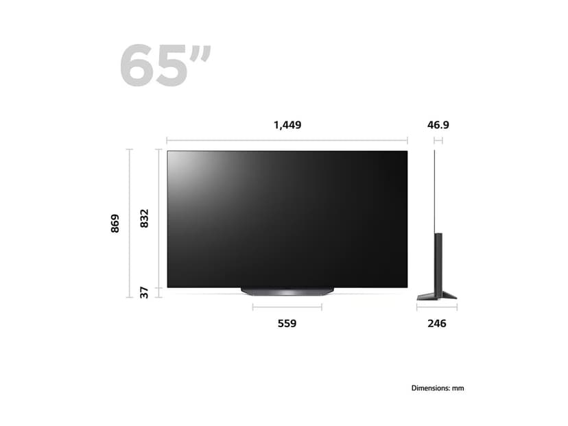 LG B3 65" 4K OLED Smart-TV