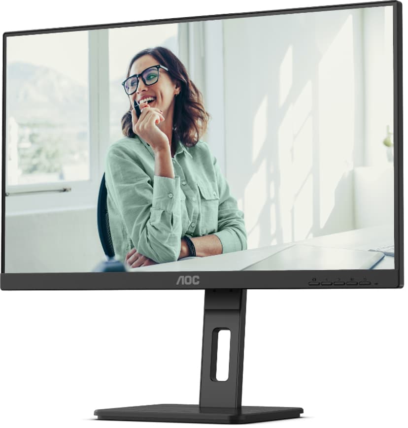 AOC 24P3CV LED display 60,5 cm (23.8") 1920 x 1080 pikseliä Full HD musta 23.8" 1920 x 1080pixels IPS 16:9 75Hz