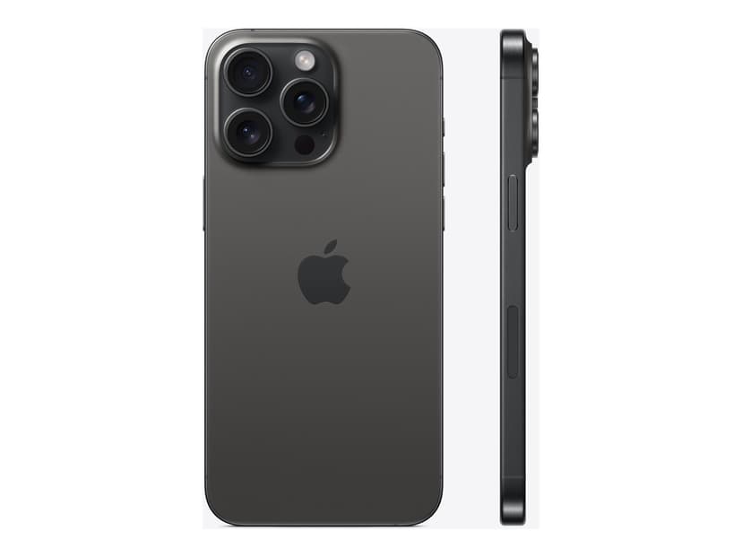 Apple iPhone 15 Pro Max 17 cm (6.7") Dobbel SIM iOS 17 5G USB Type-C 256 GB Titan, Sort 256GB Sort, Titan