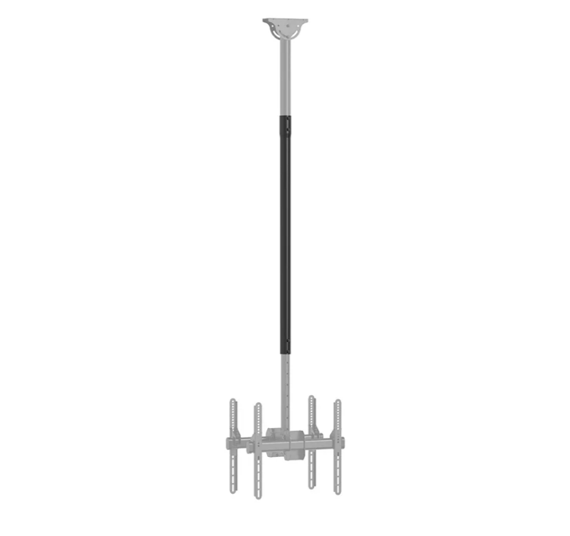 Neomounts FPMA-CP100BLACK - 100 cm verlengbuis voor FPMA-C200BLACK/C400BLACK en PLASMA-C100BLACK.