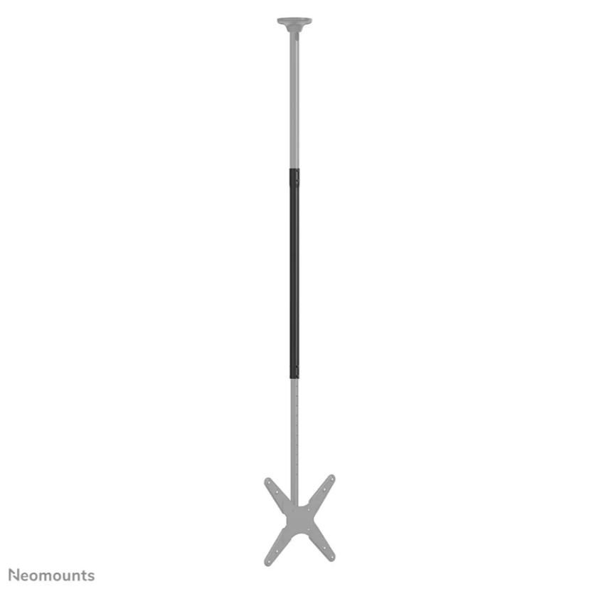 Neomounts FPMA-CP100BLACK - 100 cm verlengbuis voor FPMA-C200BLACK/C400BLACK en PLASMA-C100BLACK.