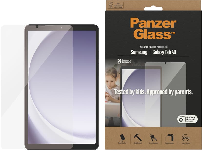 Panzerglass Ultra-Wide Fit Samsung Galaxy Tab A9