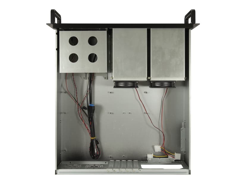 Inter-Tech 3U-3508 3U 19" 8-Bay Rack Svart