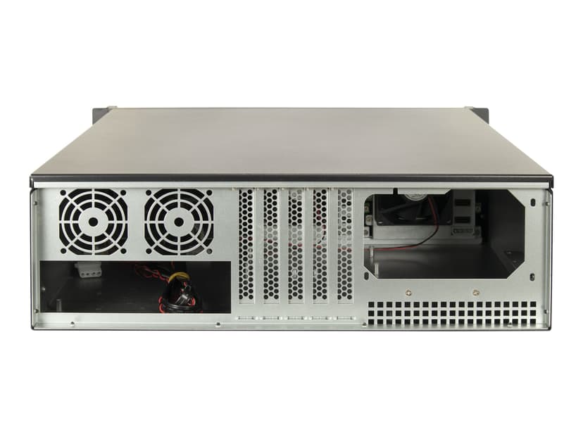 Inter-Tech 3U-3508 3U 19" 8-Bay Rack Svart