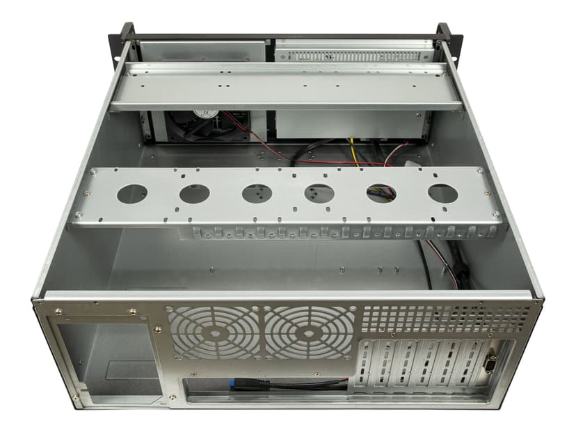 Inter-Tech 4U-4460TFT 4U 19" 8.9" Touch Rack Svart