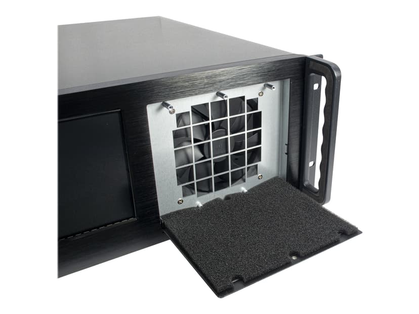 Inter-Tech 4U-4460TFT 4U 19" 8.9" Touch Rack Svart
