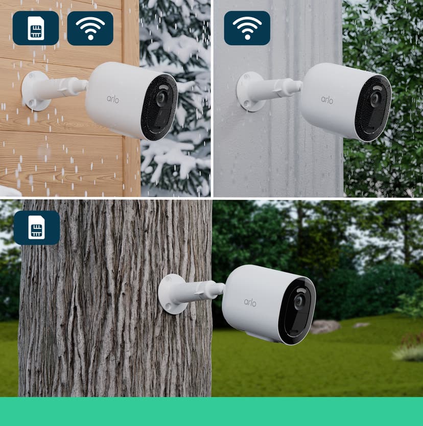 Arlo Go 2 Trådløst 4G / WiFi sikkerhetskamera