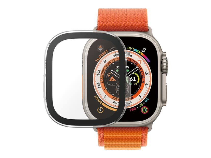 Panzerglass Full Body Apple Watch Ultra/Ultra 2/Ultra 3 49mm With D30 Clear
