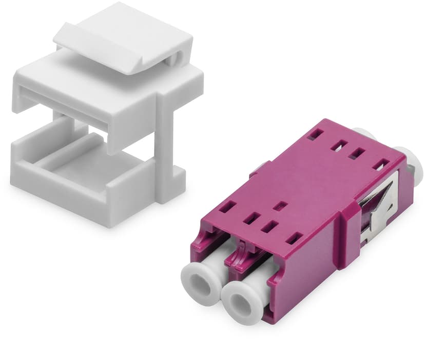 Digitus DN-96019-1-K fiberoptikadaptrar LC/LC 1 styck Violett