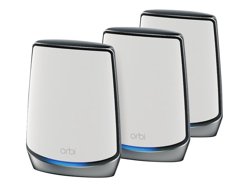 Netgear Orbi RBK853 WiFi 6 System 3-Pack - (Kuppvare klasse 2)