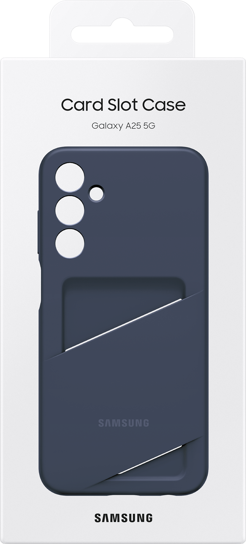 Samsung Card Slot Case Samsung Galaxy A25 5G Blå, Svart