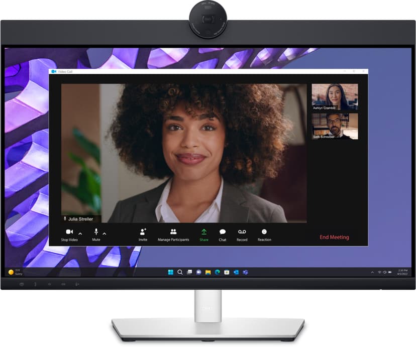 Dell P2424HEB Video Conferencing Monitor 23.8" 1920 × 1080pixels IPS 16:9