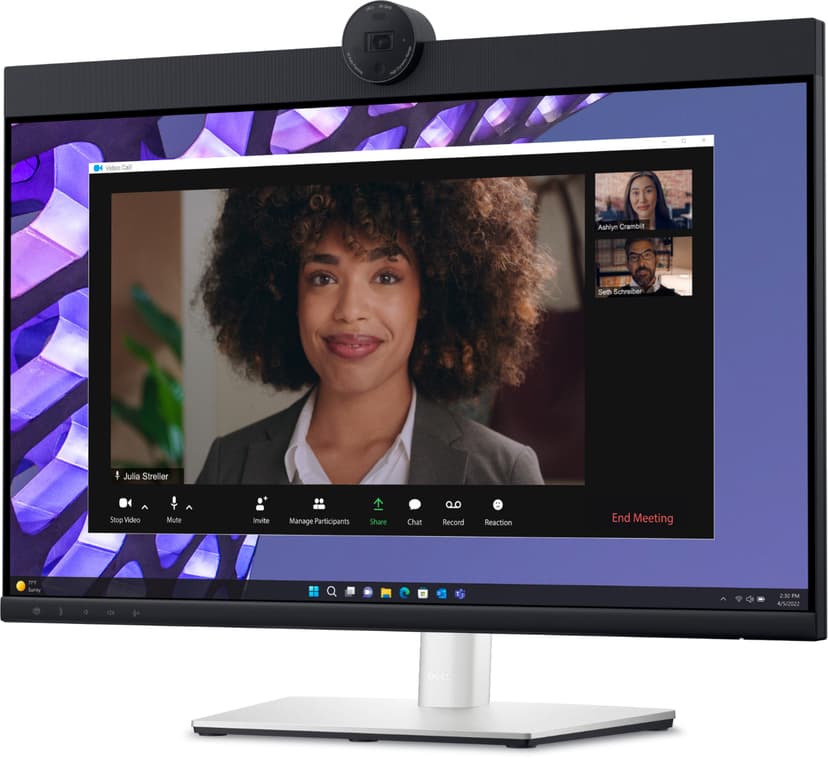 Dell P2424HEB Video Conferencing Monitor 23.8" 1920 × 1080pixels IPS 16:9
