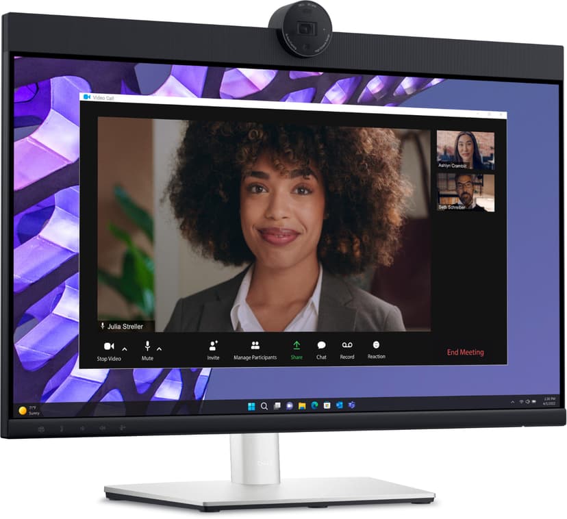 Dell P2424HEB Video Conferencing Monitor 23.8" 1920 × 1080pixels IPS 16:9