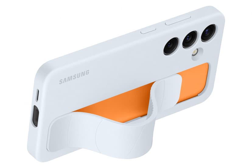 Samsung Standing Grip Case Samsung Galaxy S24 Ljusblå
