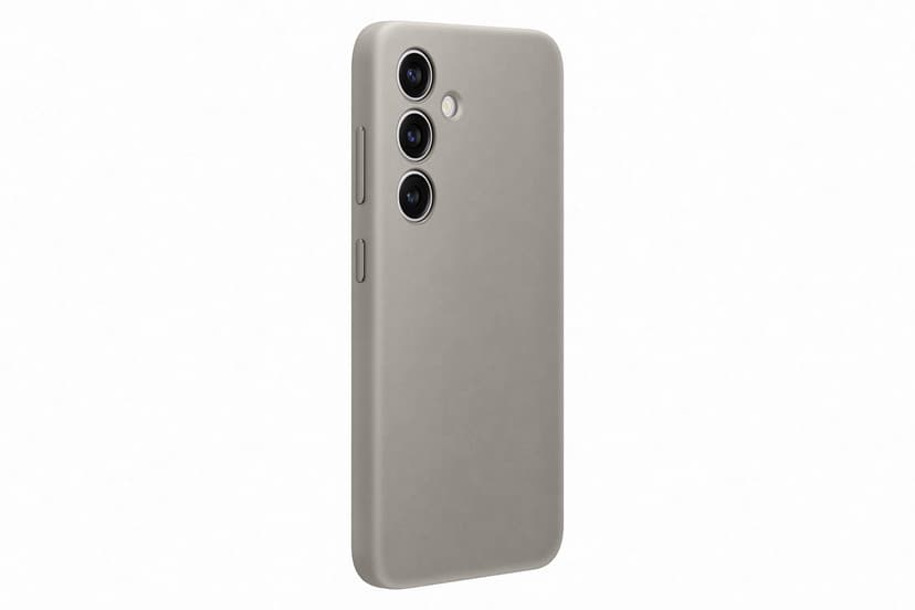 Samsung Vegan Leather Case Samsung Galaxy S24 Taupe / brun