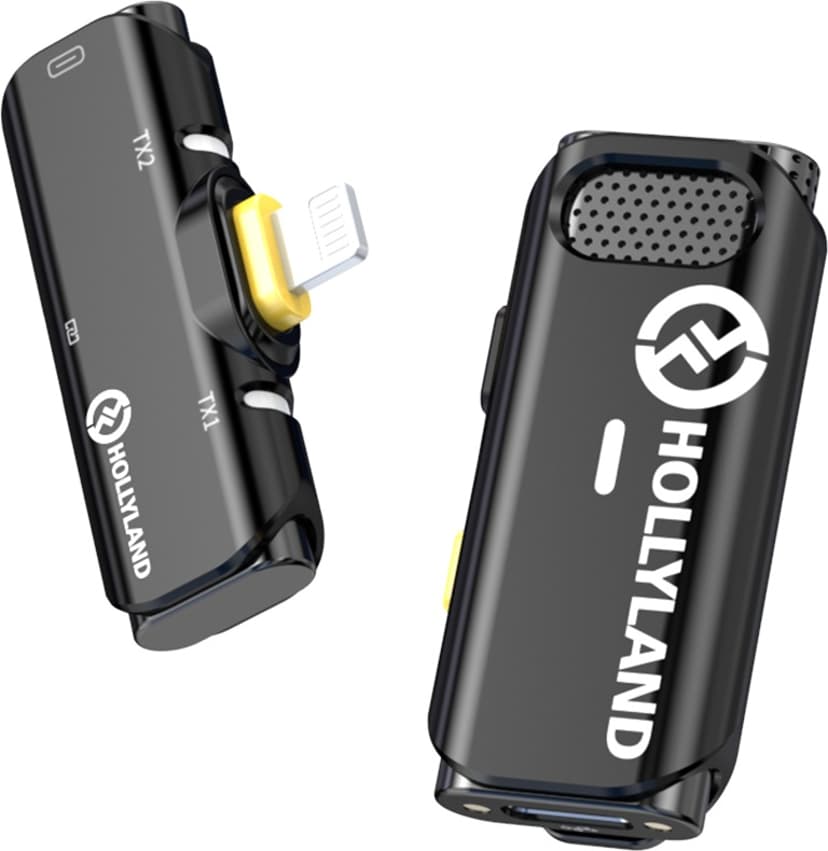 【美品】HOLLYLAND LARK C1 for iPhone Hollyland Lark C1- Wireless Microphone Curated for Phone