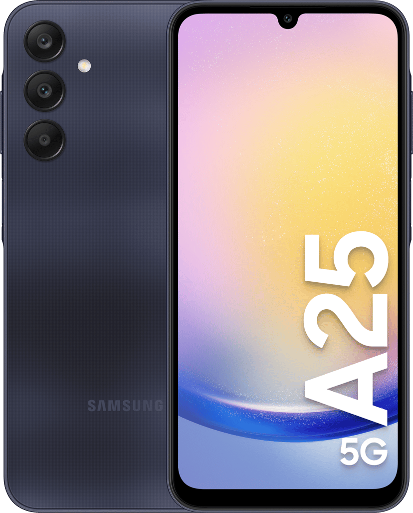 Samsung Galaxy A25 5G 128GB Musta, Sininen