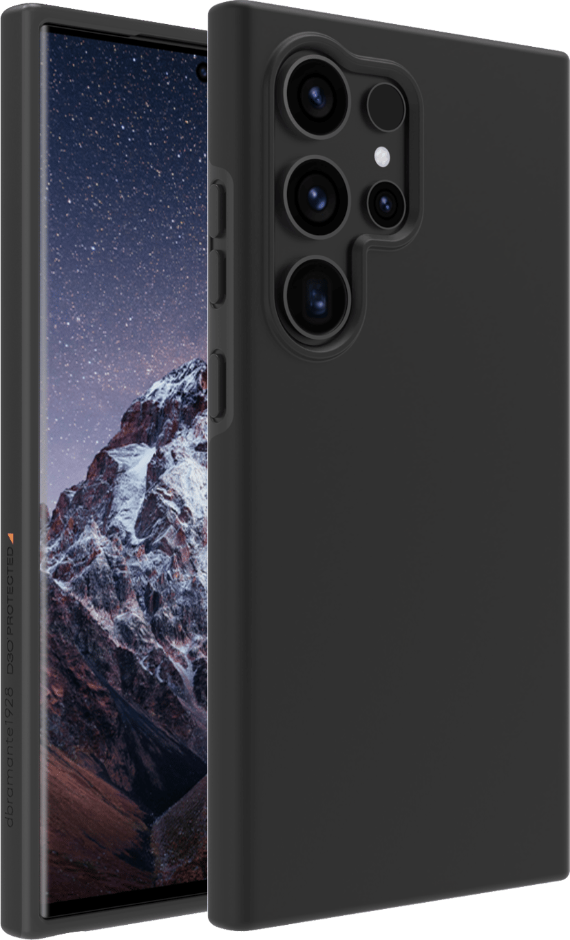 dbramante1928 Iceland Ultra D3O 100% återvunnen plast Samsung Galaxy S24 Ultra Svart