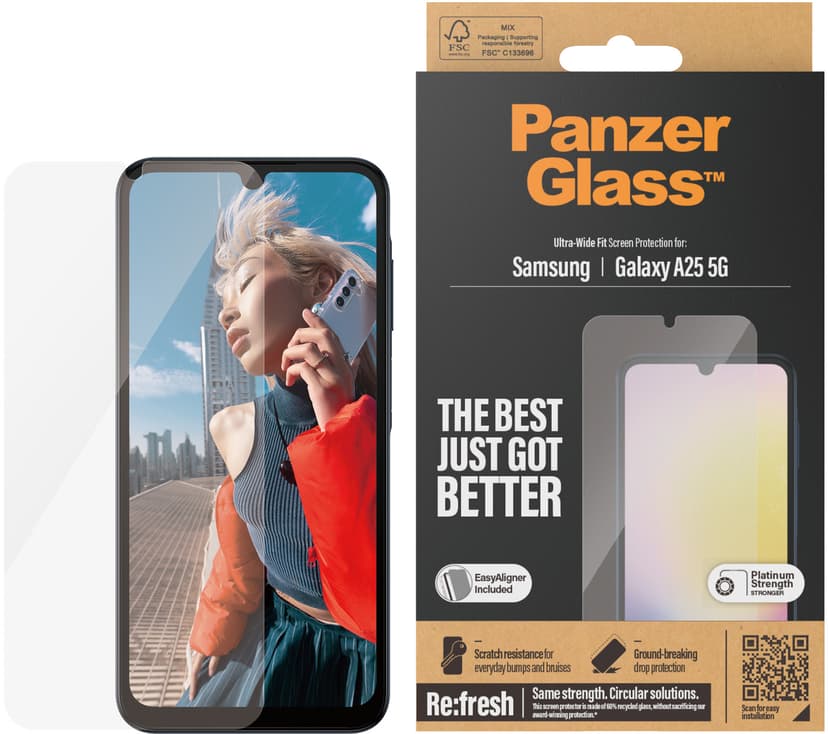 Panzerglass Ultra-Wide Fit Samsung Galaxy A25 5G