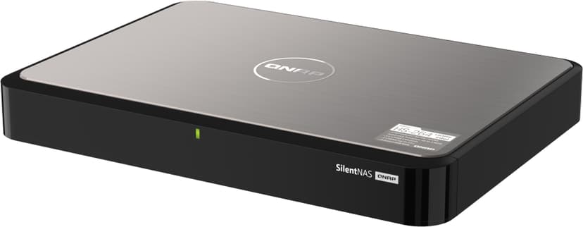 QNAP HS-264 NAS Skrivbord Intel® Celeron® N5105 8 GB 0 TB QNAP Turbo System Svart