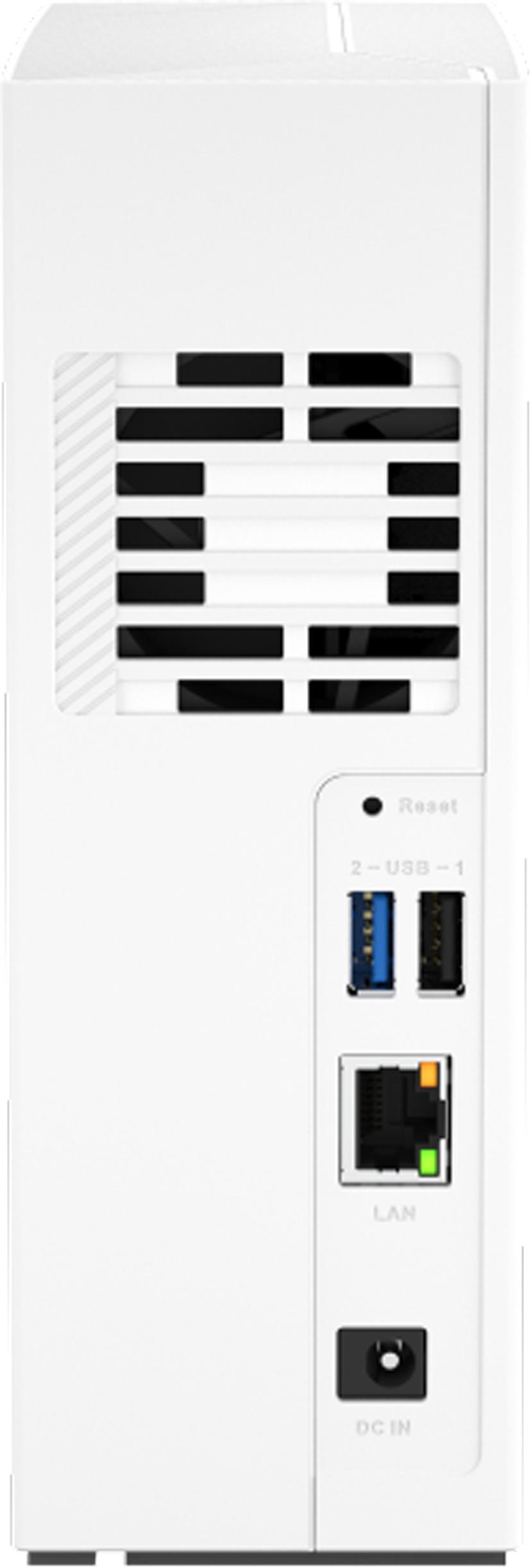 QNAP TS-133 NAS- & lagringsservrar Tower Cortex-A55 2 GB DDR4 0 TB QNAP Turbo System Vit