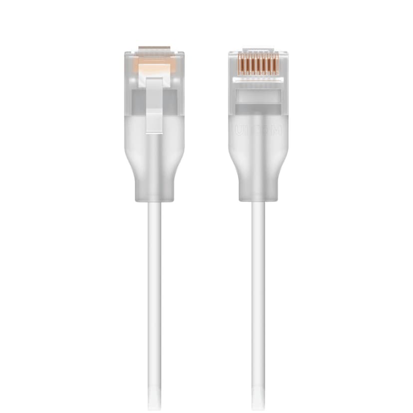 Ubiquiti UniFi Etherlighting Patch Cable 24-Pack RJ-45 Cat6 0.15m Translucent, Vit
