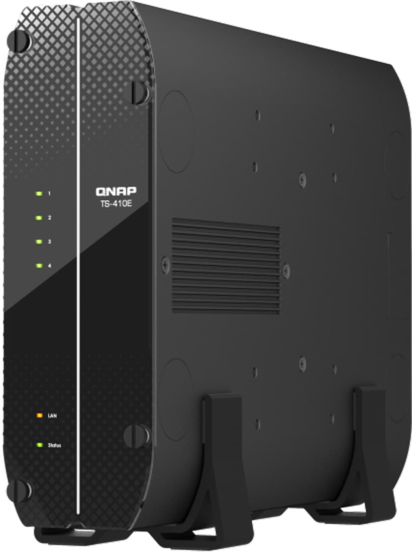 QNAP TS-410E NAS Tower Intel® Celeron® J6412 8 GB 0 TB QNAP QTS Zwart