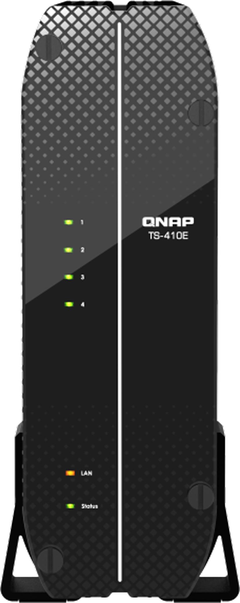 QNAP TS-410E NAS Tower Intel® Celeron® J6412 8 GB 0 TB QNAP QTS Svart