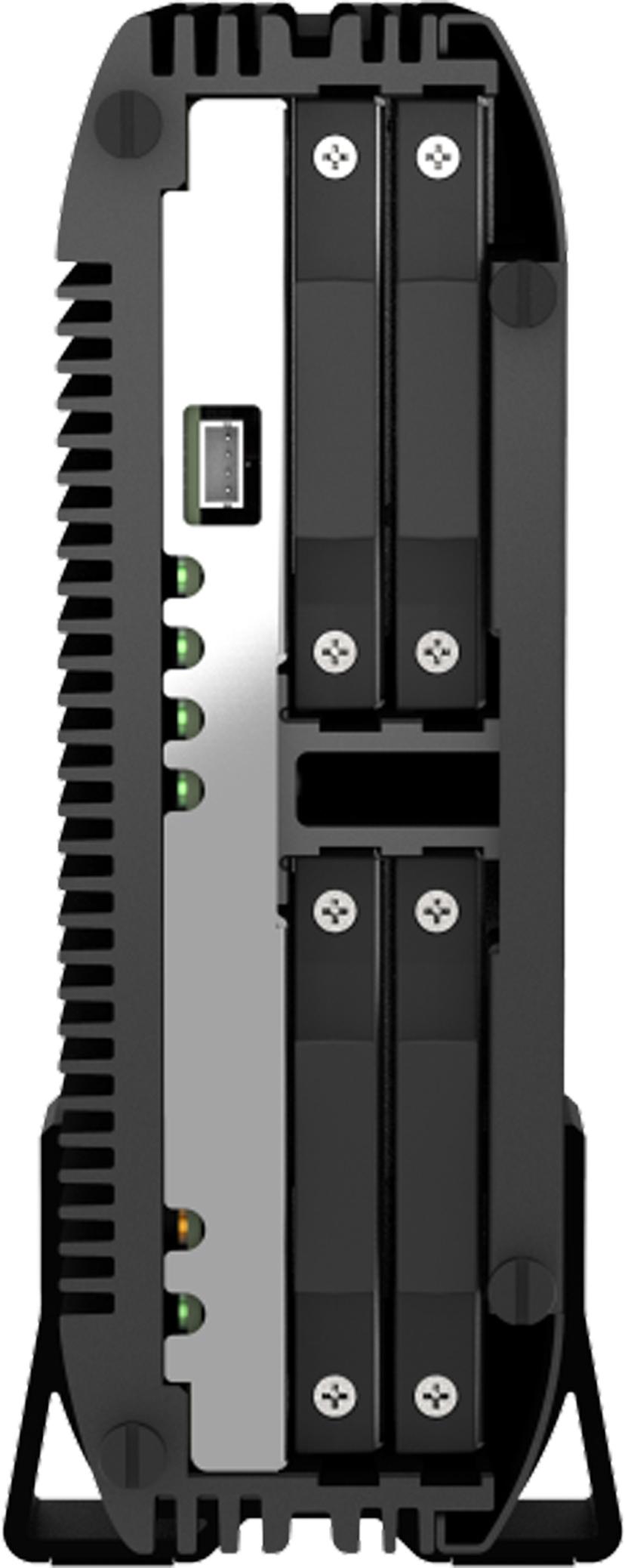 QNAP TS-410E NAS Tower Intel® Celeron® J6412 8 GB 0 TB QNAP QTS musta