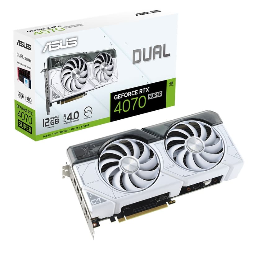 ASUS GeForce RTX 4070 Super Dual White 12GB