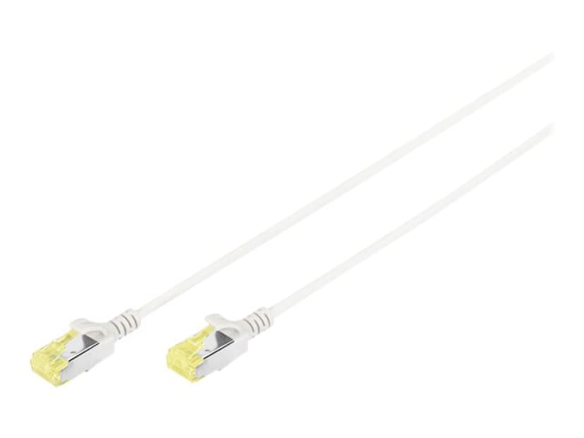 Digitus Slim Patch Cord LSZH RJ-45 Cat 6A 1m Harmaa