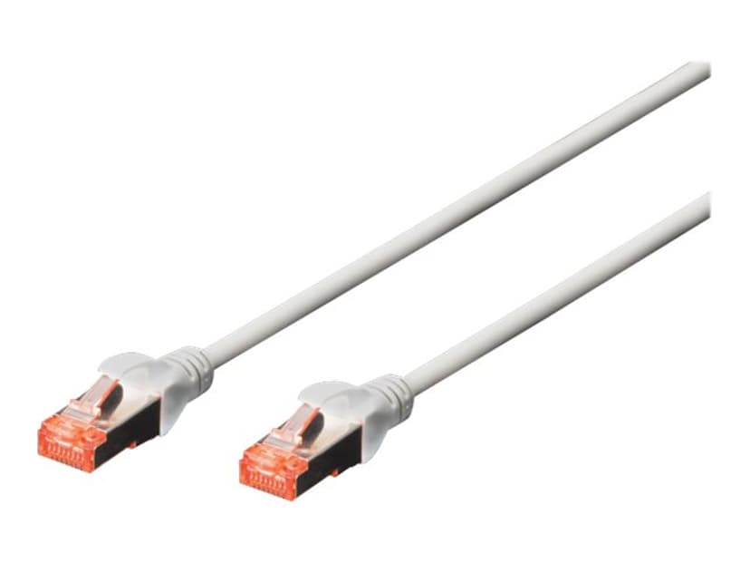 Digitus Patch Cord LSZH RJ-45 Cat 6 0.25m Harmaa