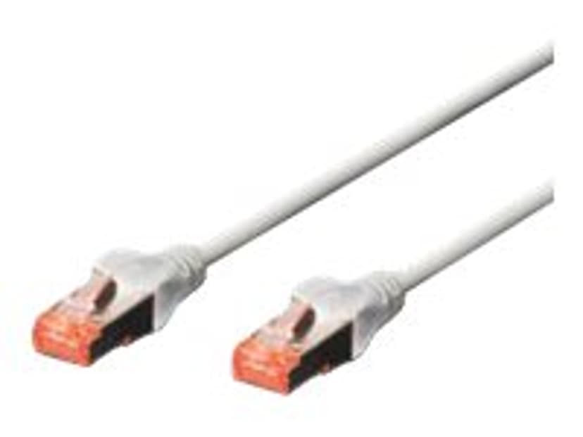 Digitus Patch Cord LSZH RJ-45 Cat 6 1.5m Harmaa