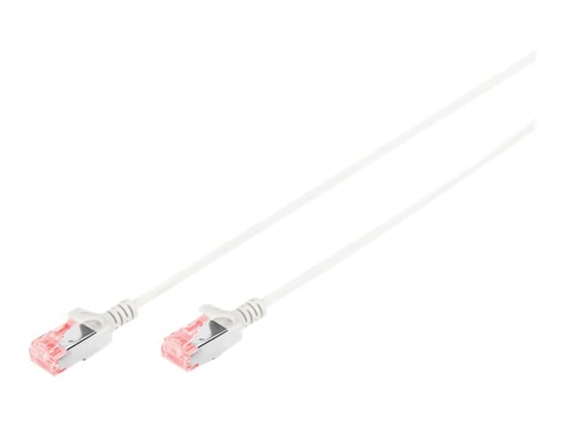 Digitus Slim Patch Cord LSZH RJ-45 Cat 6 2m Grå