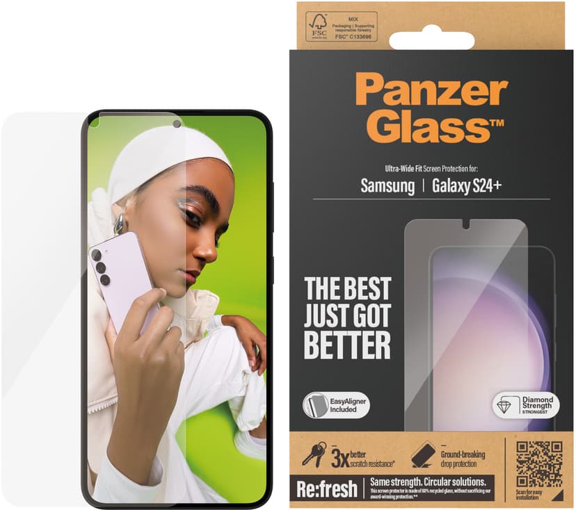 Panzerglass Ultra-Wide Fit Samsung Galaxy S24+
