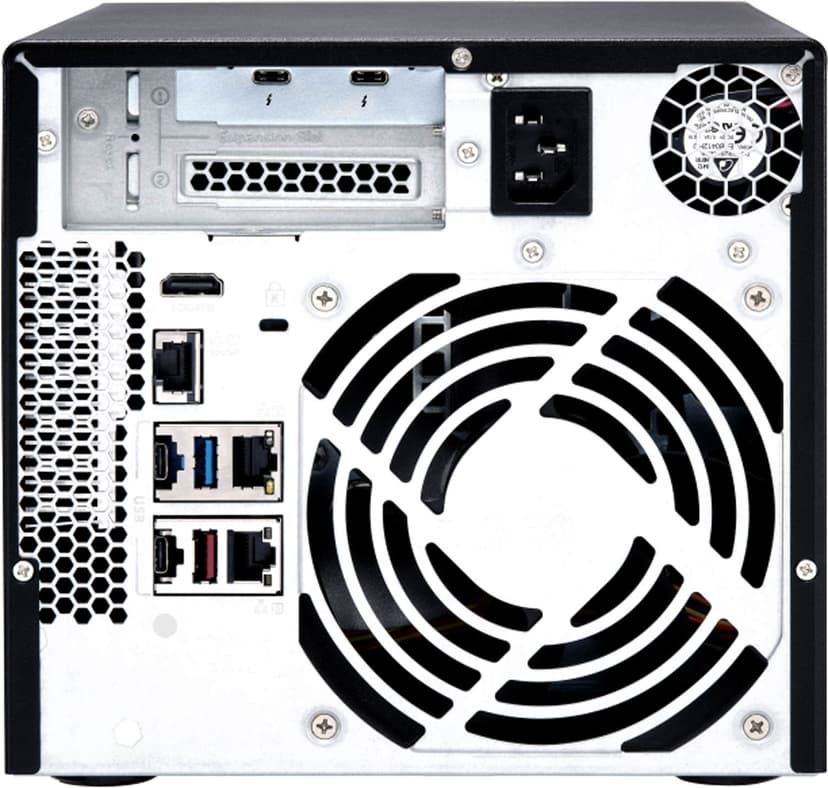 QNAP TVS-472XT NAS Tower Nätverksansluten (Ethernet) Svart