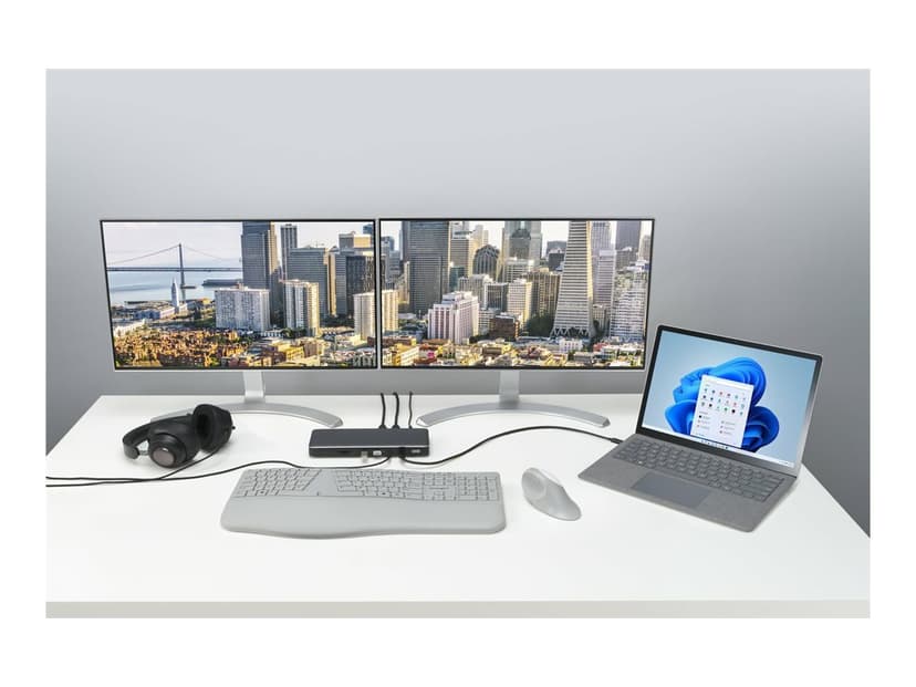 Kensington SD5760T Thunderbolt™ 4 Dual 4K Docking Station met 96W Power Delivery Thunderbolt 4