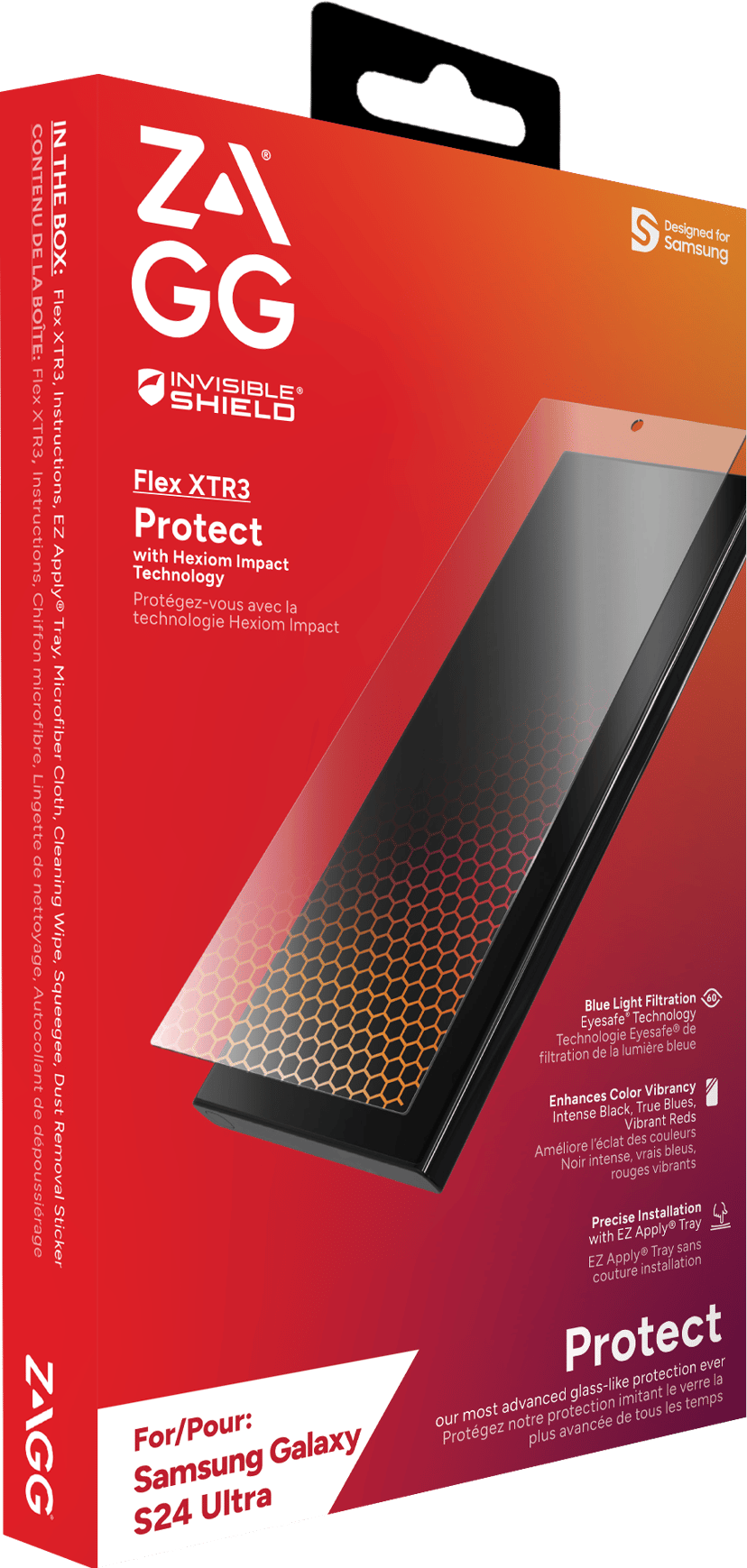 Zagg Invisibleshield Flex XTR3 Samsung Galaxy S24 Ultra