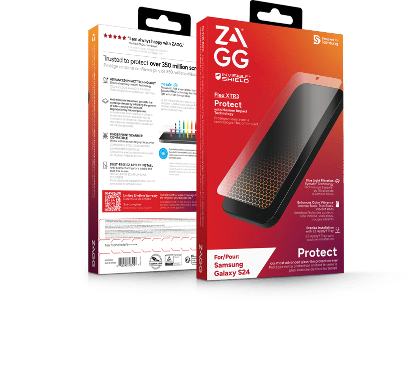 Zagg Invisibleshield Flex XTR3 Samsung Galaxy S24