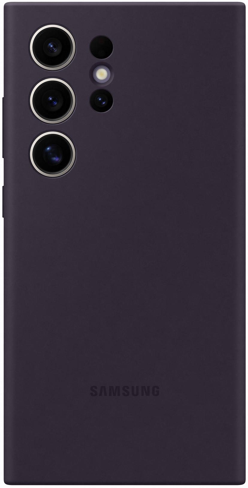 Samsung Silicone Case Samsung Galaxy S24 Ultra Fiolett
